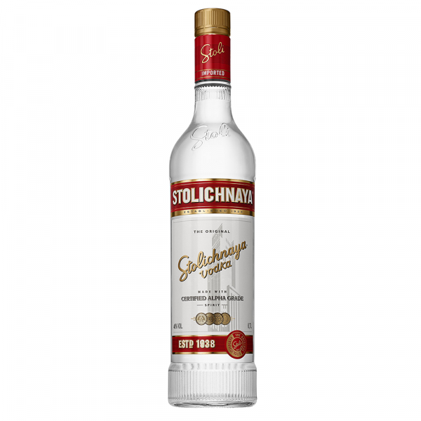 Stolichnaya Vodka bottle image
